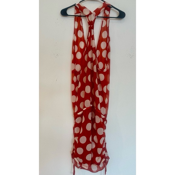 Luli Fama MACARENA - T Back Mini Dress Medium NEW - Picture 6 of 6